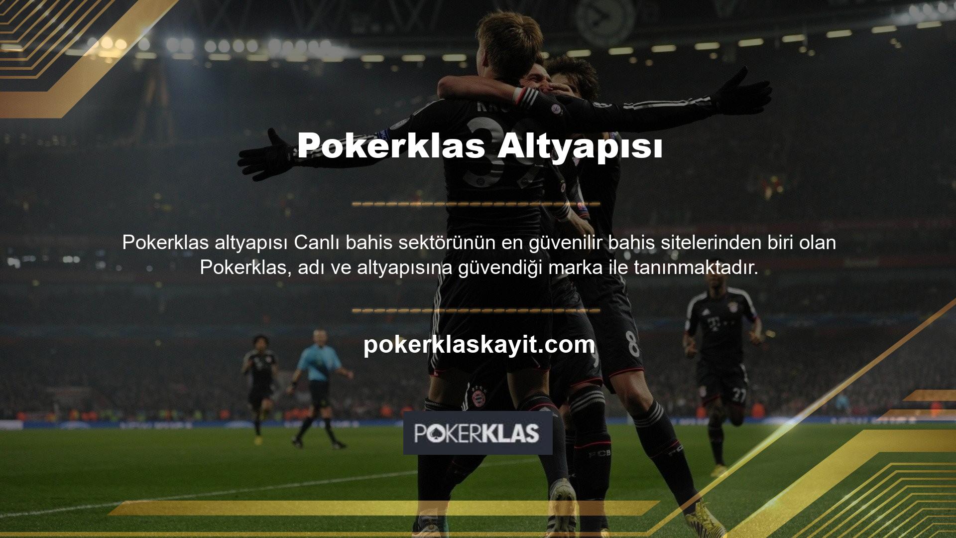 Türk bahis tutkunlarına eğlenceli ve kaliteli bir deneyim sunan Pokerklas sitesi, casino sever demografisinin gördüğü talebe bağlı olarak hızla büyüme potansiyeline sahiptir